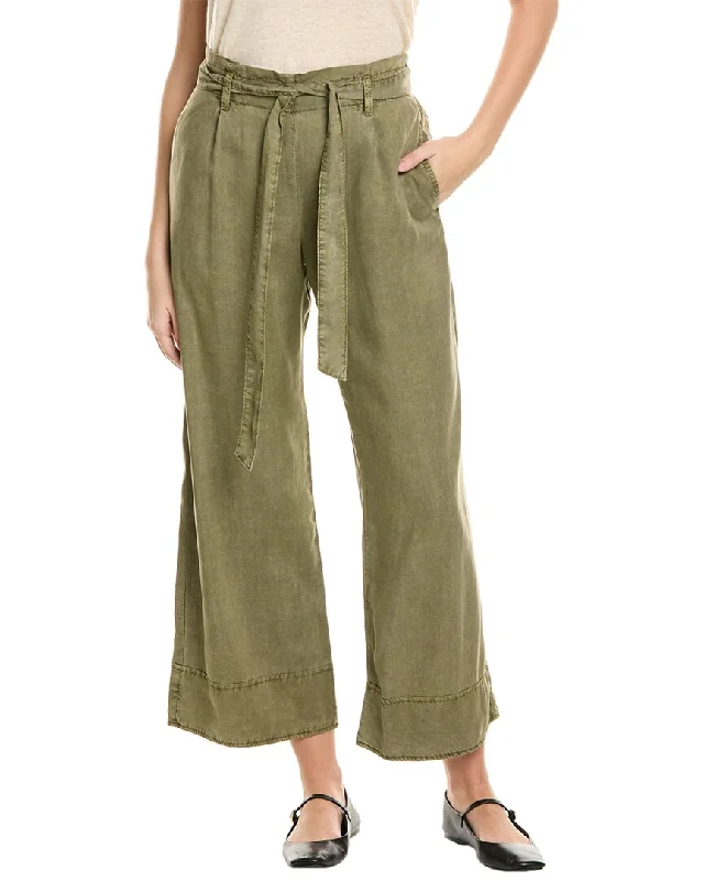 Bella Dahl Paper Bag Waist Wide Leg Pant