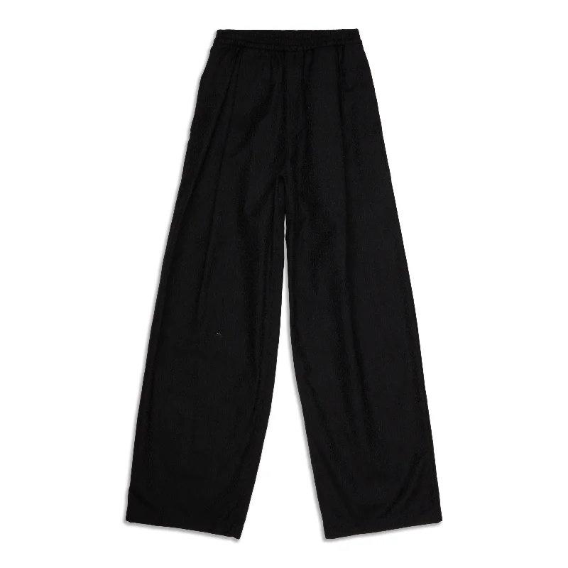 LAB Jacquard Wide-Leg Pant - Resale