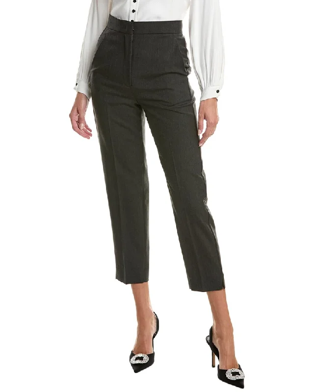 Max Mara Mira Wool, Mohair & Silk-Blend Trouser