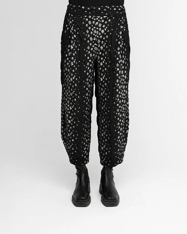 Ozai N Ku Pixelate Pants, Black