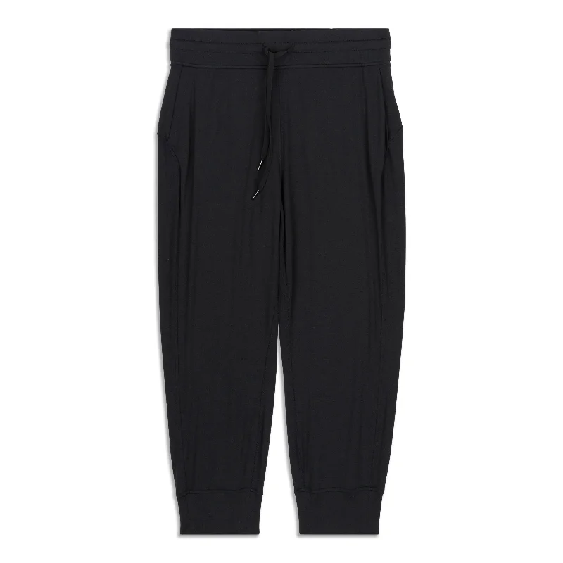 Ready To High-Rise Cropped Jogger - Resale