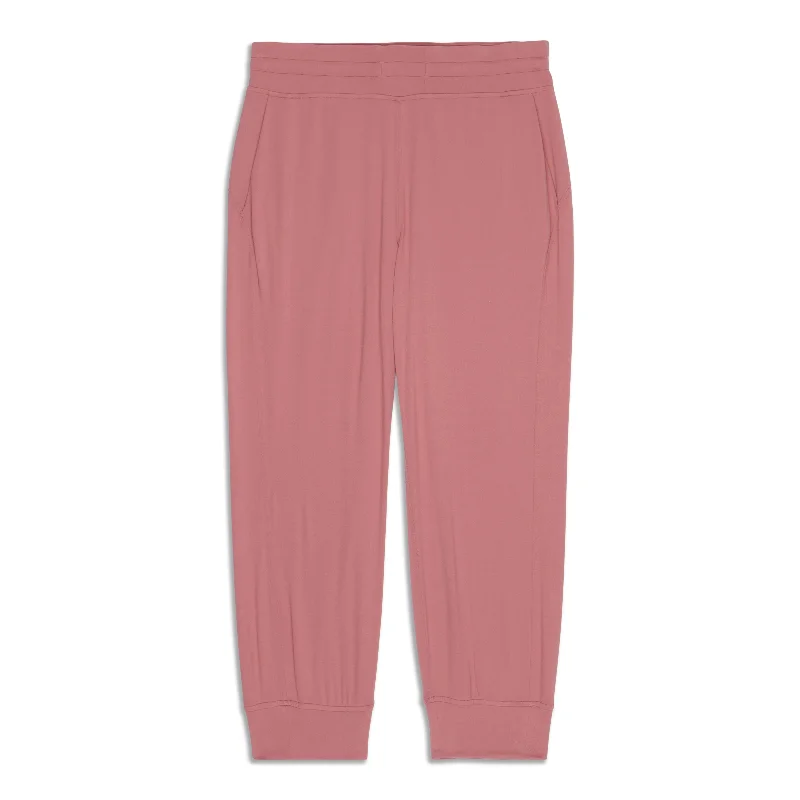 Ready To High-Rise Cropped Jogger - Resale