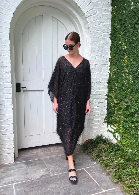 Rosemary Caftan Dress Black