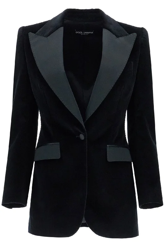 Dolce & Gabbana Women's Turlington Velvet Tuxedo