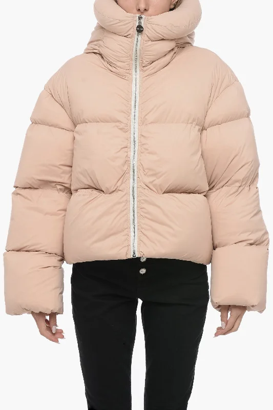 IENKI IENKI Turtleneck Puff Down-Jacket with Cuffs