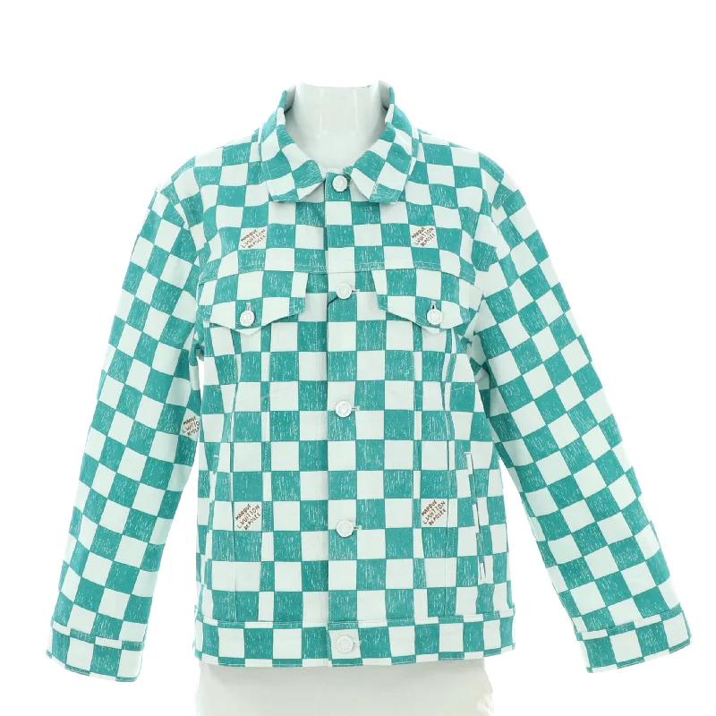 Women's Trucker Jacket Damier Denim