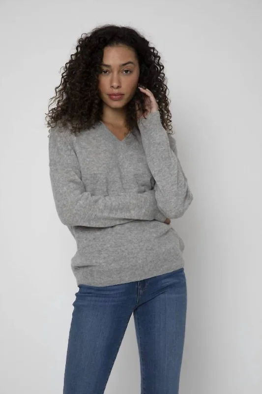 Londyn Sweater In Cement