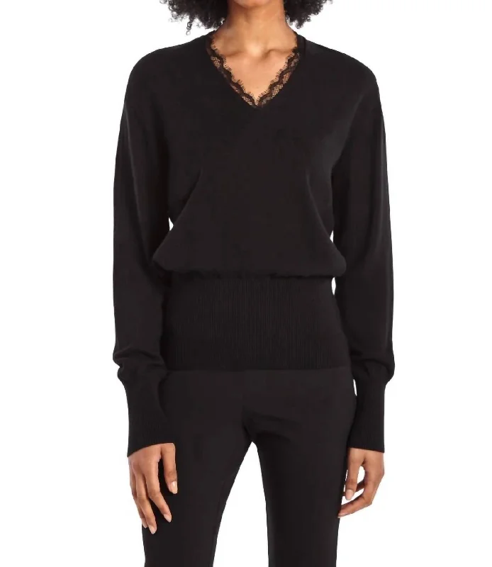 Pathfinder Sweater In Black