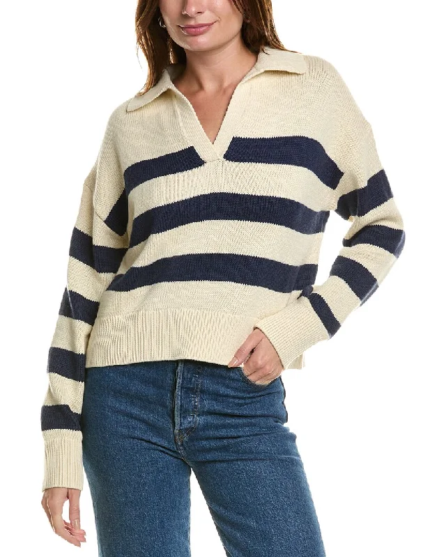 Velvet by Graham & Spencer Lucie Cashmere-Blend Sweater